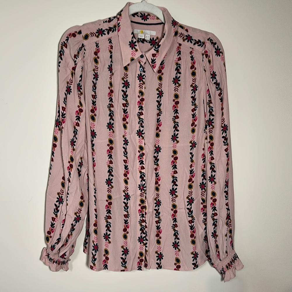 Boden Pink Long-sleeve Shirt